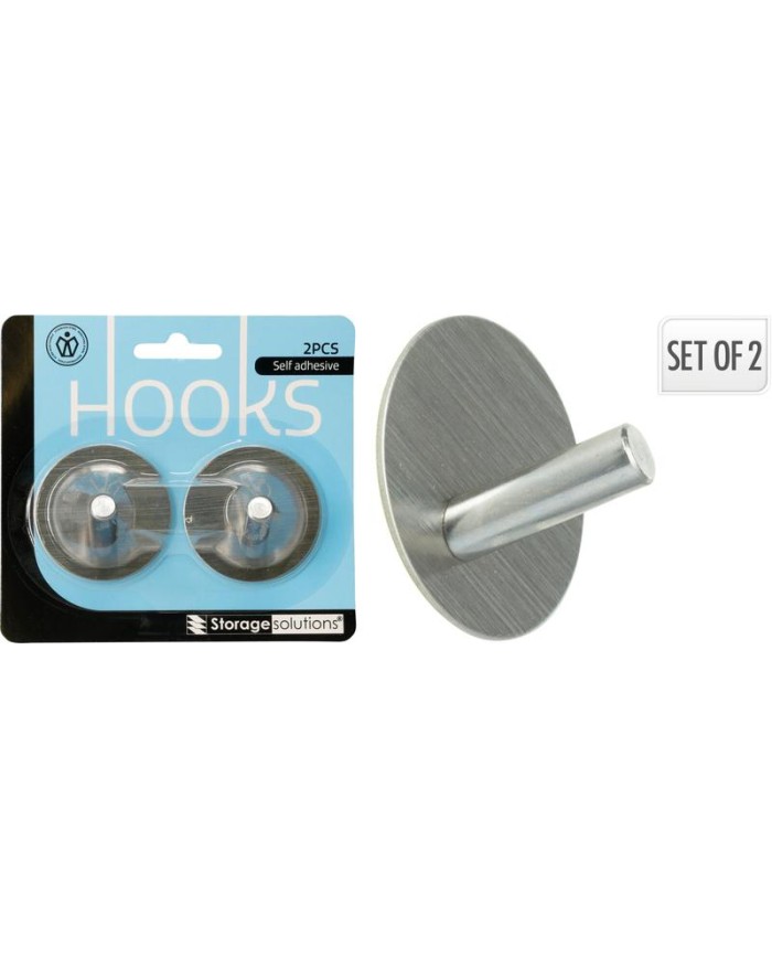 PERCHA METAL EXCELLENTH 1 GANCHO B/2UDS.