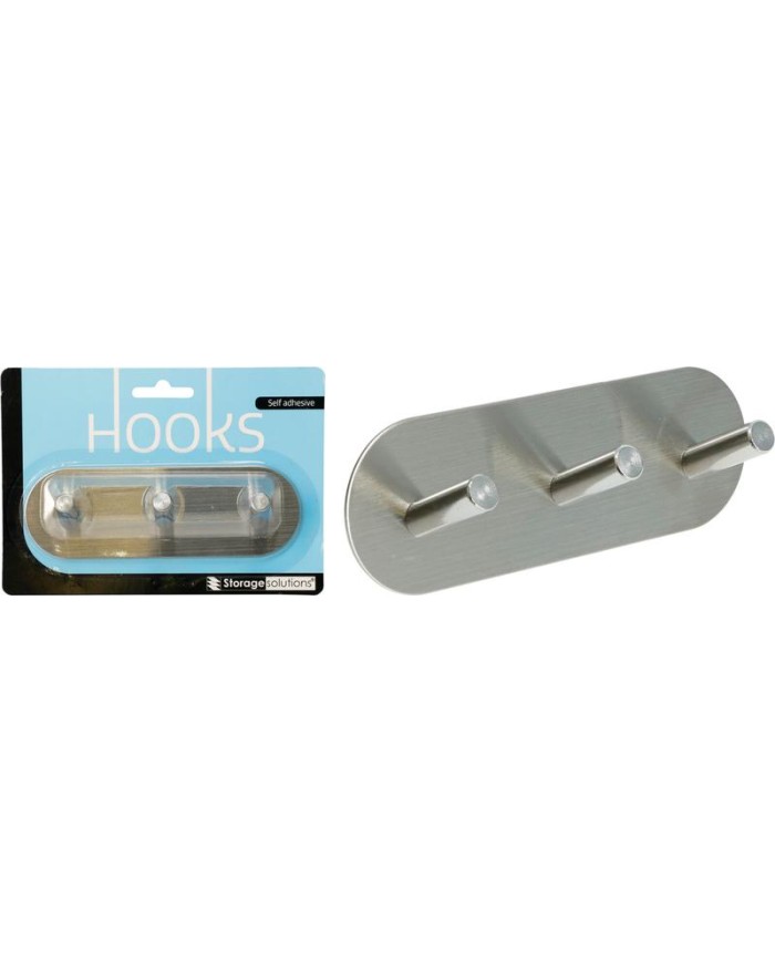 PERCHA METAL EXCELLENTH 3 GANCHOS