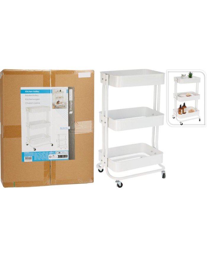 CARRITO COCINA EH BLANCO