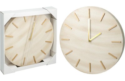 RELOJ PARED KOOP GOLDEN 30CMS.