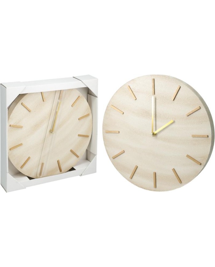 RELOJ PARED KOOP GOLDEN 30CMS.