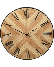RELOJ PARED KOOP WENGUE 38X5CMS.