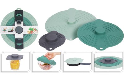 TAPADERAS SILICONA EXCELLENTH 3PZAS.