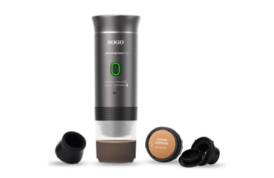 CAFETERA PORTATIL RECARGABLE SOGO 1 TAZA