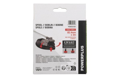 CARRETE HILO DESBROZADORA POWERPLUS 3MTS