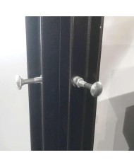 TORNILLO C/REDONDA DIN603  6X 80 100U
