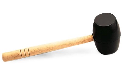 MAZA GOMA NEGRA 750GRS. RUBI