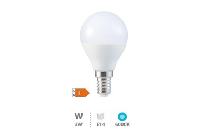 BOMBILLA LED ESF. GSC 3W. E14 6000K