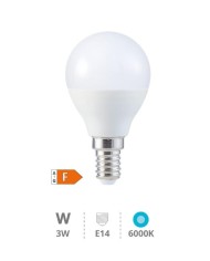 BOMBILLA LED ESF. GSC 3W. E14 6000K