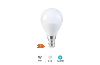 BOMBILLA LED ESF. GSC 5W. E14 6000K