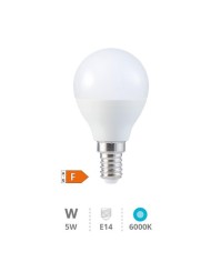 BOMBILLA LED ESF. GSC 3W. E14 6000K