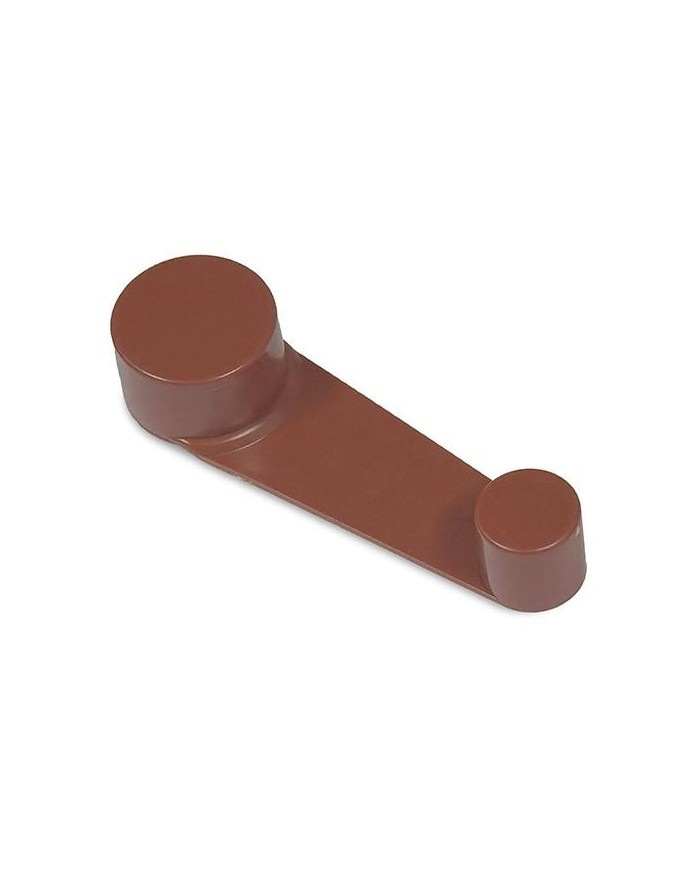 TOPE RETENEDOR BRINOX GIRATORIO MARRON