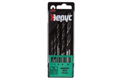 ESTUCHE HEPYC BROCA MADERA 5 UNID.