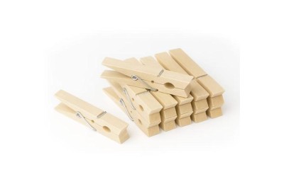 PINZA DE ROPA MADERA PAMEX TAMBA 24UNID.