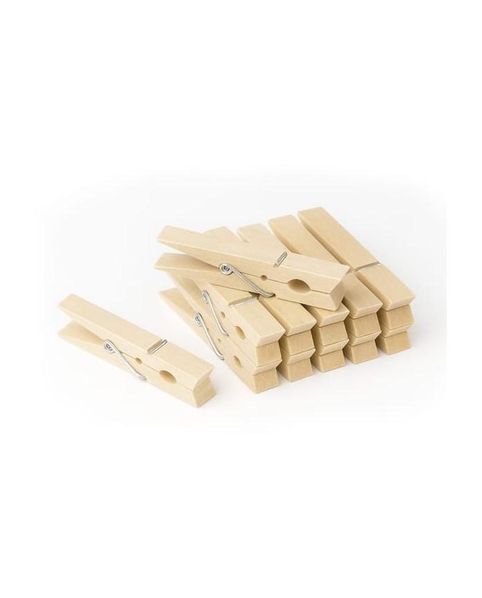 PINZA DE ROPA MADERA PAMEX TAMBA 24UNID.