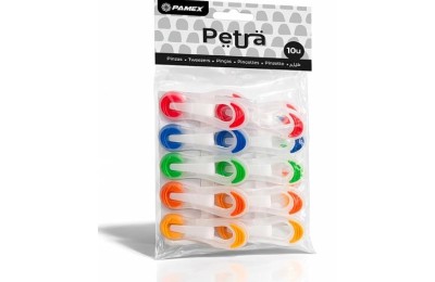 PINZA CIERRA BOLSAS PAMEX PETRA 10 UNIDA