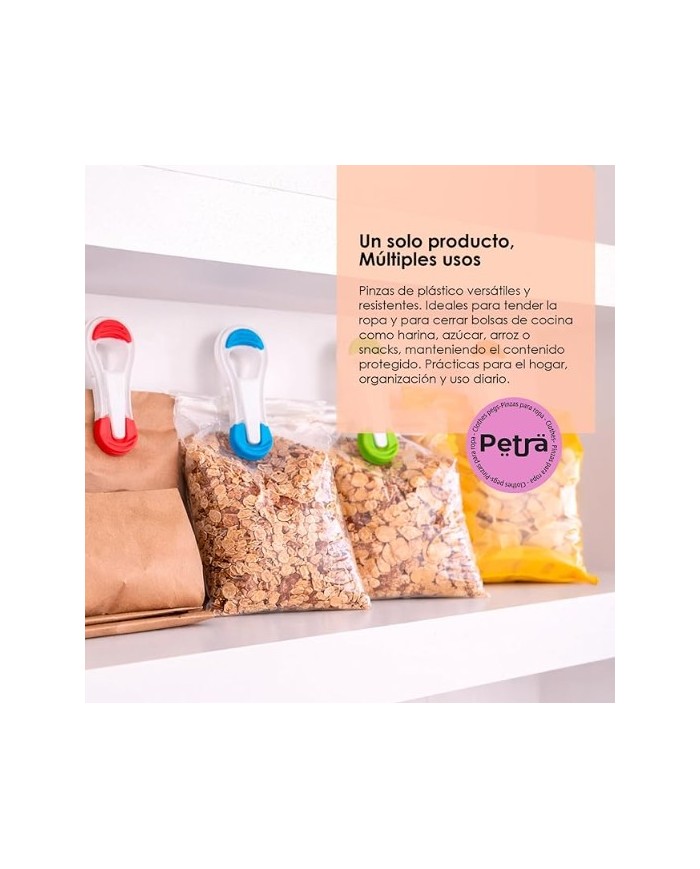 PINZA CIERRA BOLSAS PAMEX PETRA 10 UNIDA
