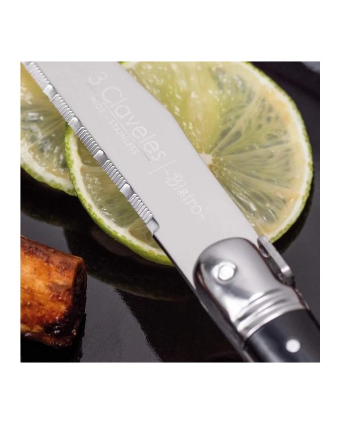 CUCHILLO CHULETERO 3CLAVEL. BISTRO SET 4