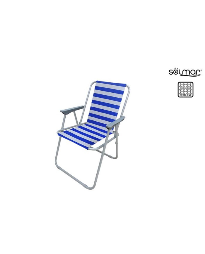 SILLA PLAYA PLEGABLE ALUMINIO MARINERA A