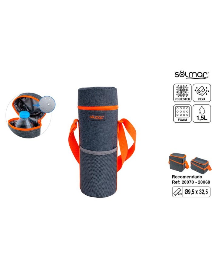 NEVERA BOLSA SOLMAR BOTELLA 1'5 LITROS