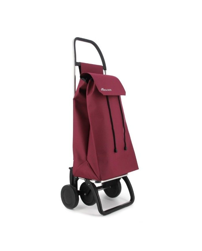 CARRO ROLSER SAQUET LN 4 RUEDAS BURDEOS