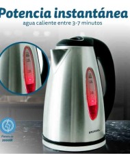 HERVIDOR AGUA INOX. GRUNKEL 1,6LT. 2000W
