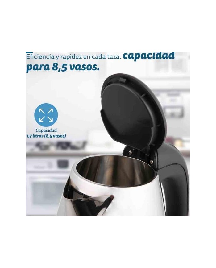 HERVIDOR AGUA INOX. GRUNKEL 1,6LT. 2000W