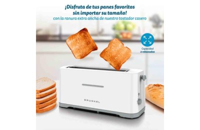 TOSTADORA GRUNKEL RANURA ANCHA 970W.
