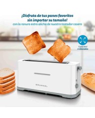 TOSTADORA GRUNKEL RANURA ANCHA 970W.