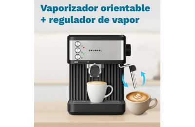 CAFETERA ESPRESO GRUNKEL 850W. 20B. NEGR
