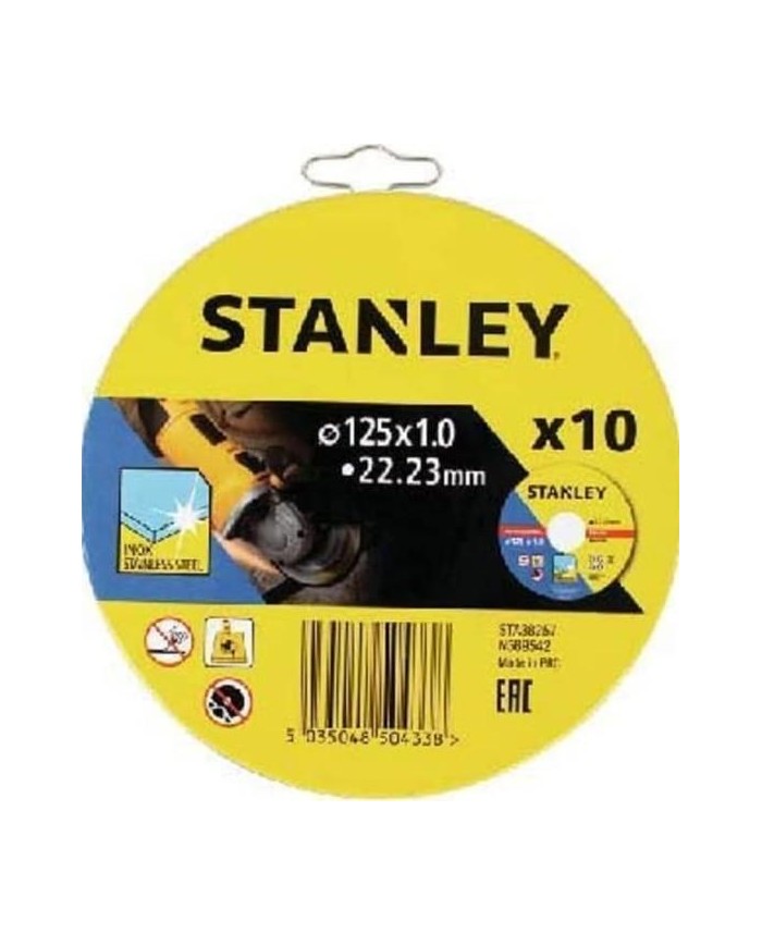 DISCO C/INOX STANLEY 125x1.0x22.23MM.