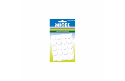 CUBRE TORNILLO MICEL BLANCO 13MM. 20PZS.