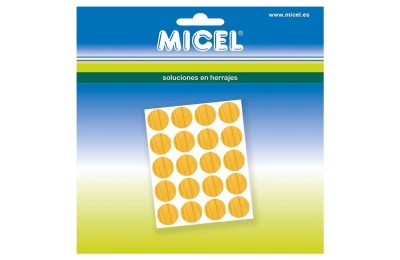 CUBRE TORNILLO MICEL PINO 13MM. 20PZS.