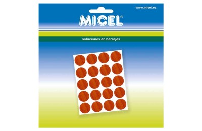 CUBRE TORNILLO MICEL CEREZO 13MM. 20PZS.