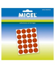 CUBRE TORNILLO MICEL BLANCO 13MM. 20PZS.