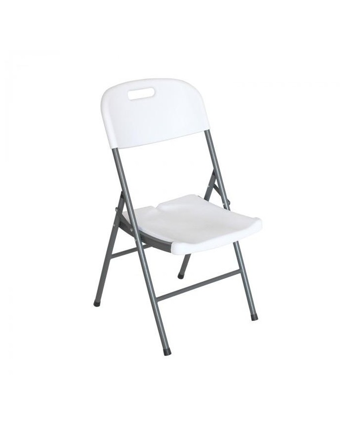 SILLA PLEGABLE CON ASA 7H 47X58X87CM BLC