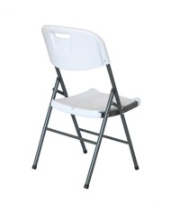 SILLA PLEGABLE CON ASA 7H 47X58X87CM BLC