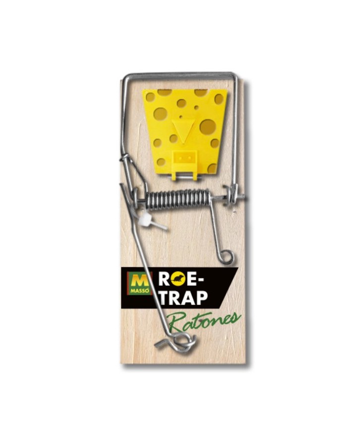 TRAMPA MADERA RATONES MASSO ROE-TRAMP 2U