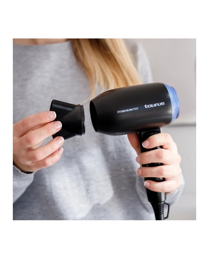 SECADOR DE PELO TAURUS STUDIO GLOW 1400W