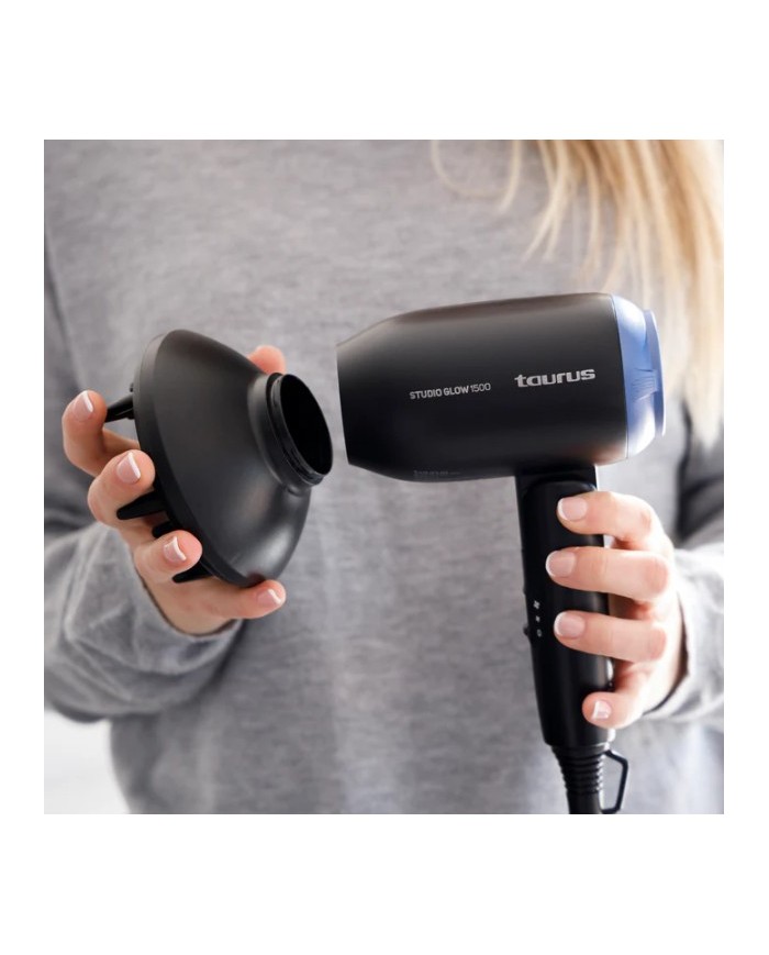 SECADOR DE PELO TAURUS STUDIO GLOW 1400W