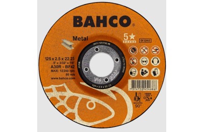 DISCO BAHCO CORTE METAL 115X2,5MM.A30R