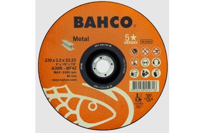 DISCO BAHCO CORTE METAL 230X3,2MM.