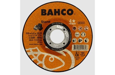 DISCO BAHCO CORTE PIEDRA 115X3'2 C30R