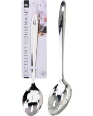 CUCHARA EH PERFORADA INOXIDABLE 32 CMS.