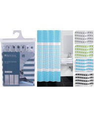 CORTINA DE DUCHA BATHROOM SOLUTION 180X180 CMS.