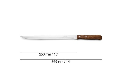 CUCHILLO ARCOS LATINA JAMONERO 250 MM.
