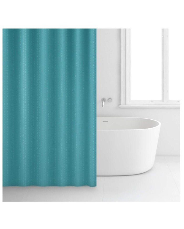 CORTINA BAÑO RAYEN POLIESTER VERDE 2349