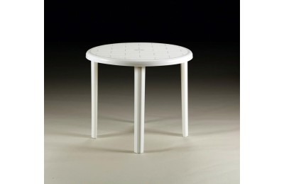 MESA REDONDA SFK 90 CMS. BLANCA