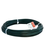 ROLLO ALAMBRE FORRADO VERDE     10MTS.