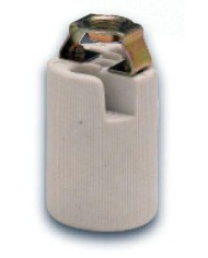 PORTALAMPARAS CERAMICO E-27 M-10X100 122